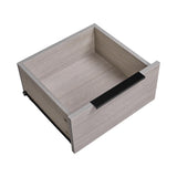 Wooden Nightstand with Two Drawers for Bedrooms and Other Places.