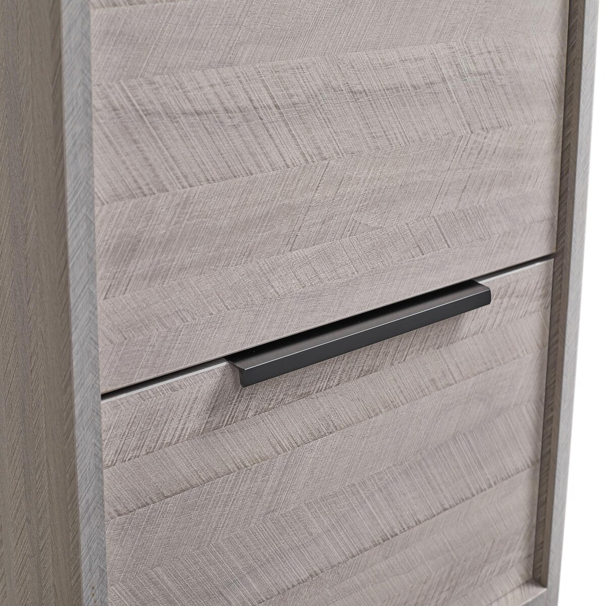 Wooden Nightstand with Two Drawers for Bedrooms and Other Places.