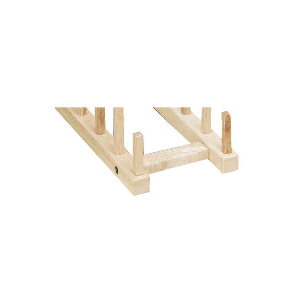 Wooden Plate Storage Rack, Set of 2