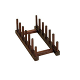 Wooden Plate Storage Rack, Set of 2
