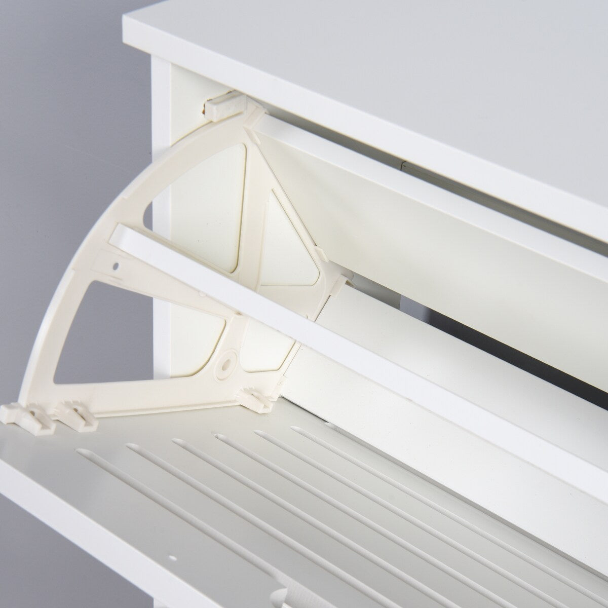 Wooden Shoe Cabinet for Entryway Storage Cabinet