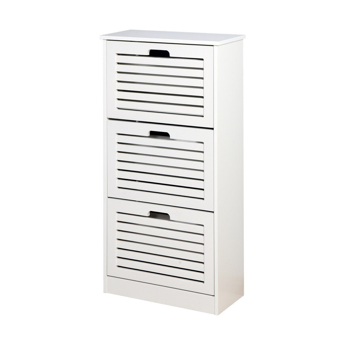 Wooden Shoe Cabinet for Entryway Storage Cabinet