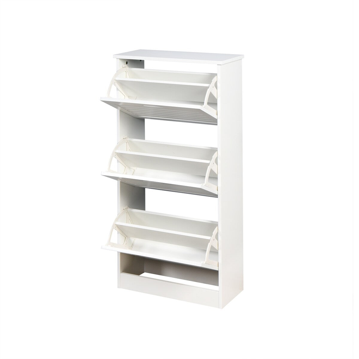 Wooden Shoe Cabinet for Entryway Storage Cabinet