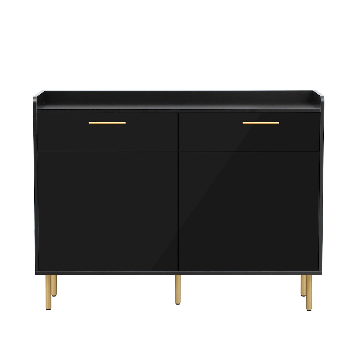 Wooden Storage Cabinet with Drawers