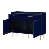 Wooden Storage Cabinet with Drawers
