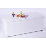 Large Storage Toy Box with Soft Closure Lid, Wooden Organizing Furniture Storage Chest
