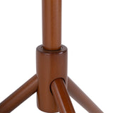 Wooden Triangle Base Standing Coat Rack with 8 Hook
