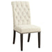 Wooden Tufted Side Chairs,Dining Chair (Set of 2)