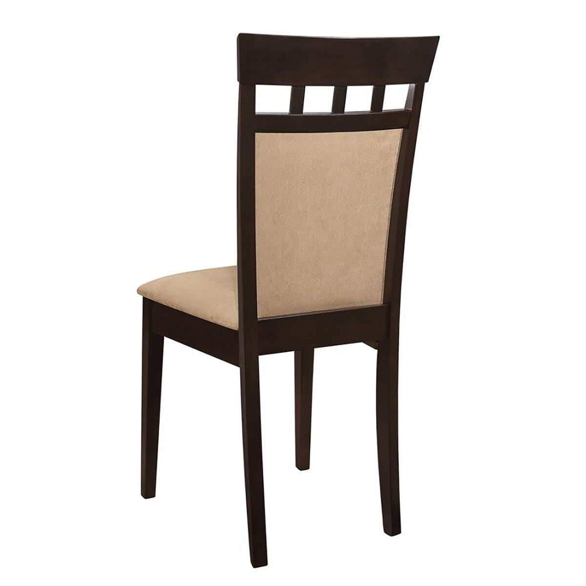 Wooden Upholstered Side Chairs,Dining Chair (Set of 2)