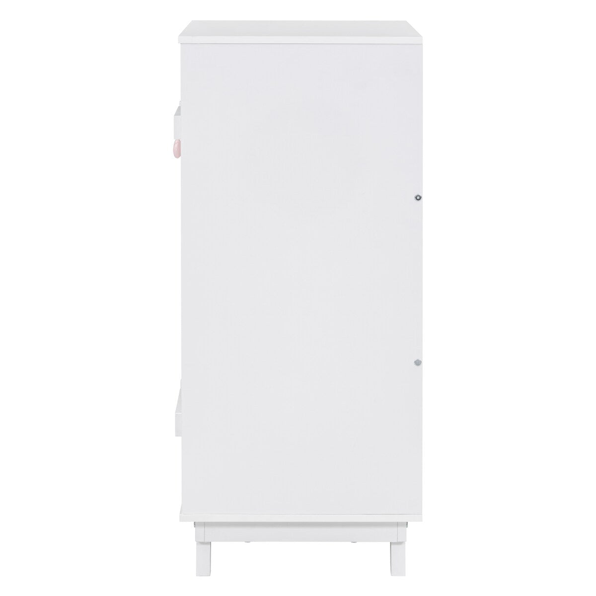 Wooden Wardrobe Cabinet Storage Armoires With Hanging Rod And Doors,Sturdy Frame,Versatile Use