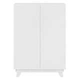 Wooden Wardrobe Cabinet Storage Armoires With Hanging Rod And Doors,Sturdy Frame,Versatile Use