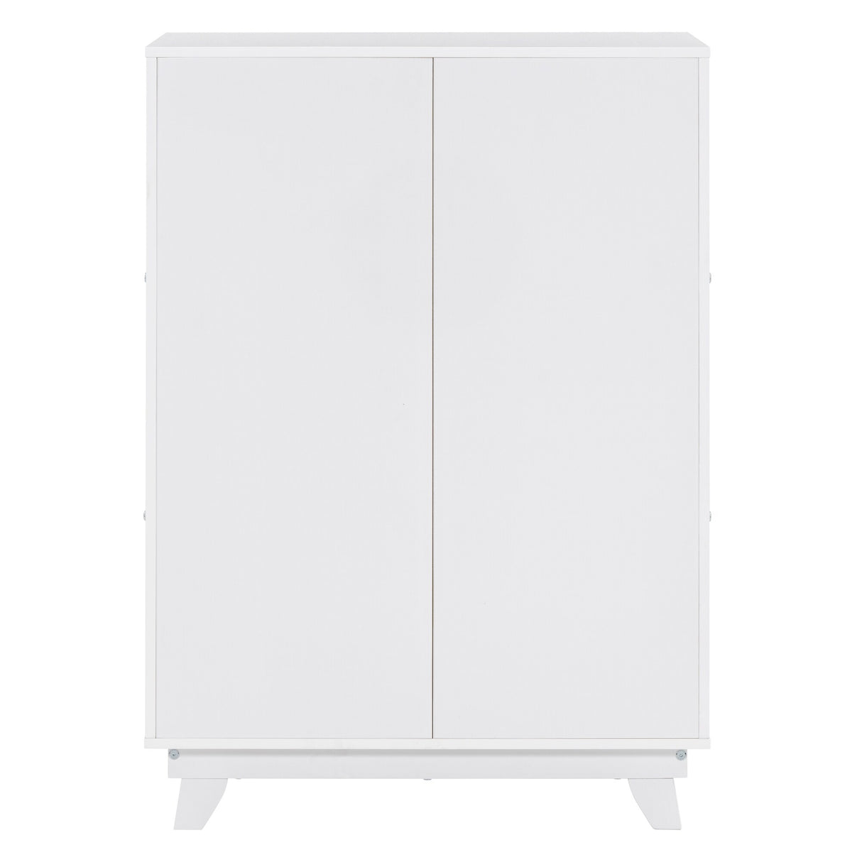 Wooden Wardrobe with Hanging Rod, Storage Armoires