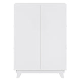 Wooden Wardrobe with Hanging Rod, Storage Armoires