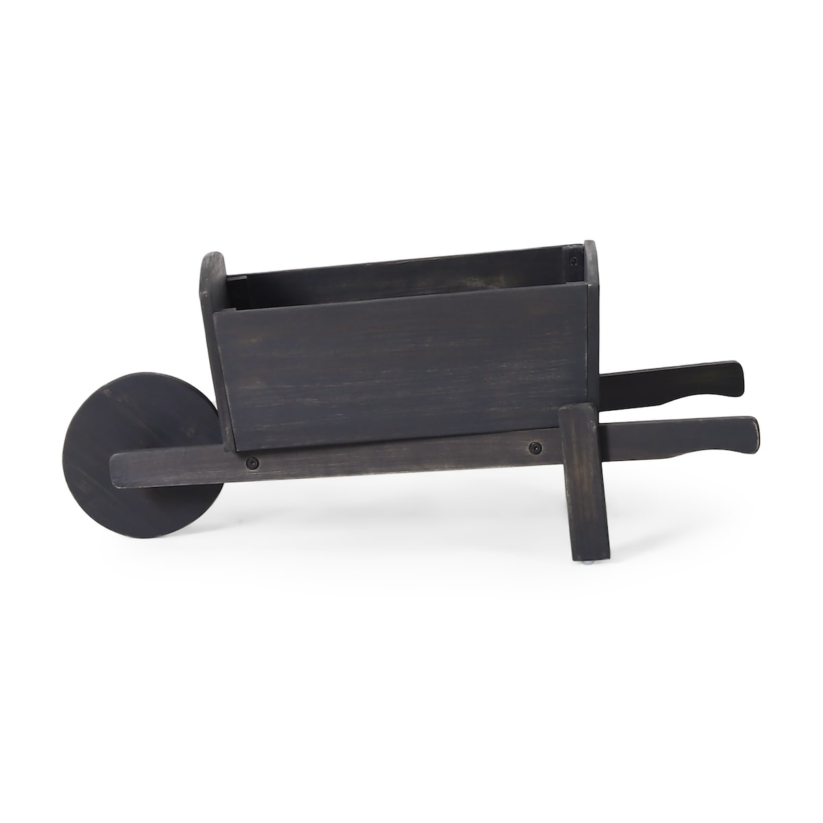 Wooden Wheelbarrow Planter Pot Garden Cart Planter Box