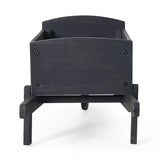 Wooden Wheelbarrow Planter Pot Garden Cart Planter Box