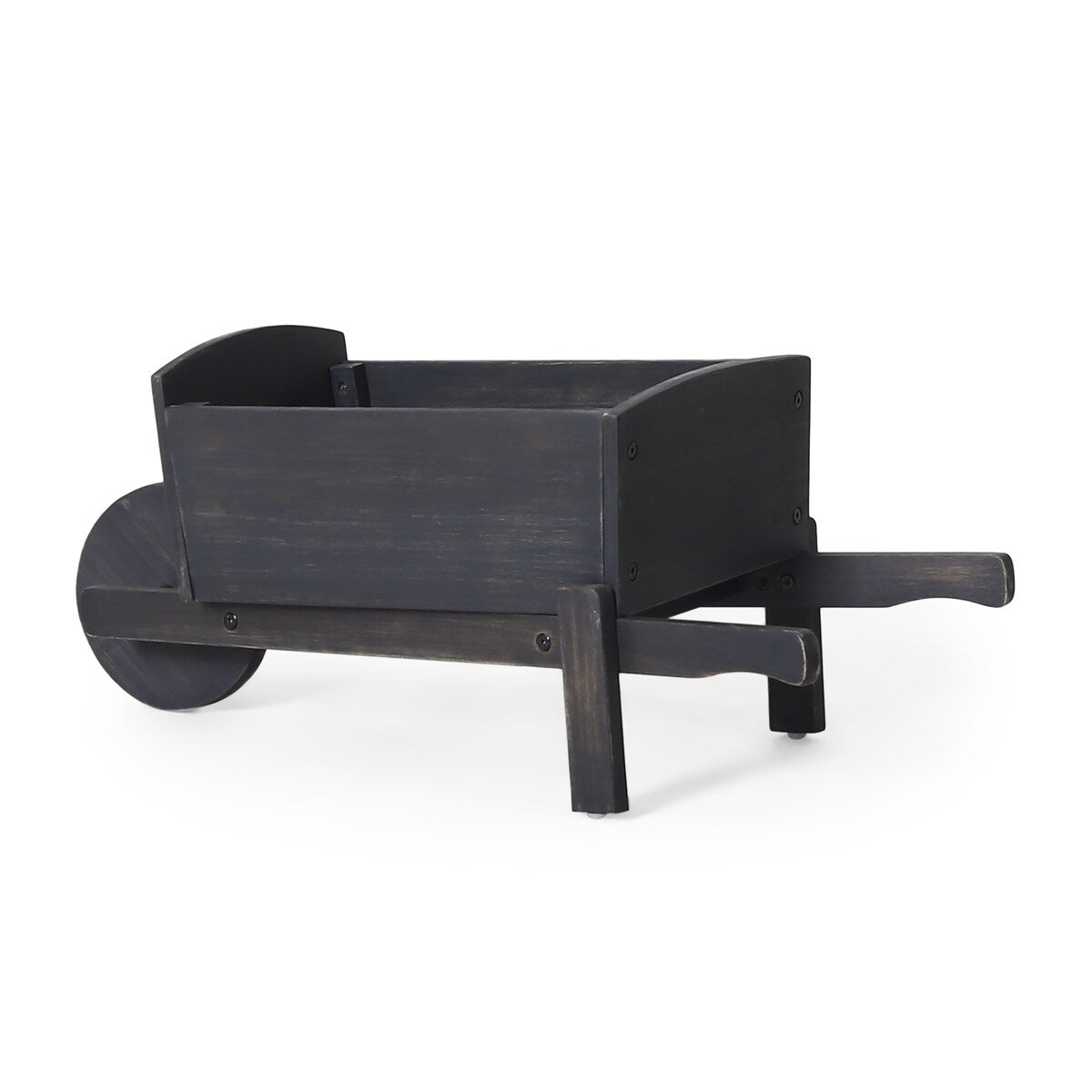Wooden Wheelbarrow Planter Pot Garden Cart Planter Box