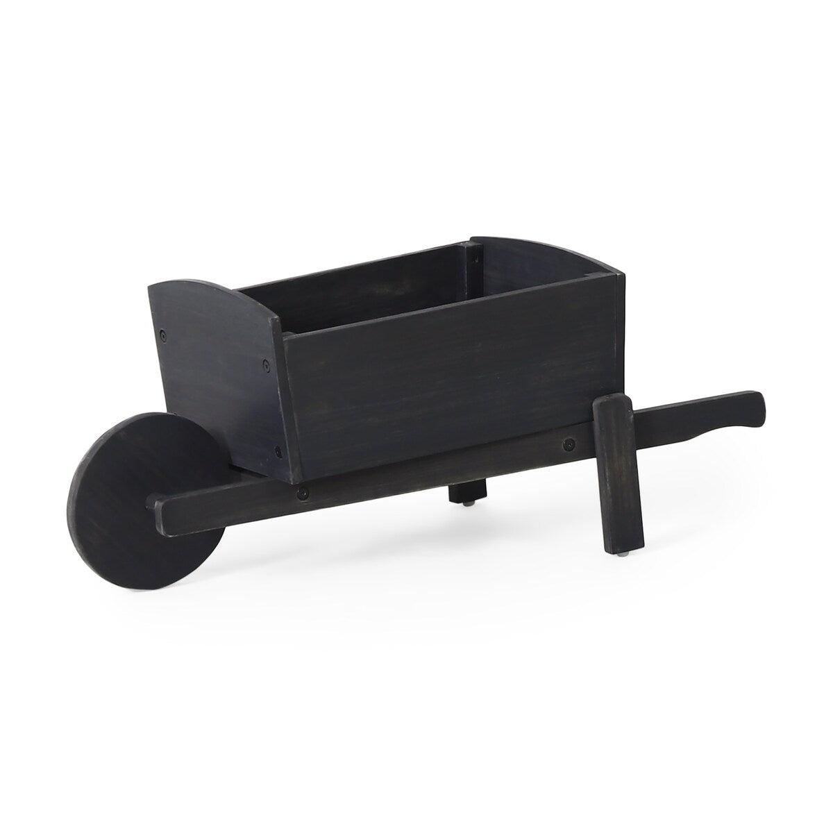 Wooden Wheelbarrow Planter Pot Garden Cart Planter Box