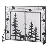 Woodland Forest Fireplace Screen