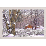 Woodland Winter-THEWIN9641 Print 25"x36.75" by Thelma Winter