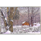 Woodland Winter-THEWIN9641 Print 25"x36.75" by Thelma Winter