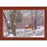 Woodland Winter-THEWIN9641 Print 25"x36.75" by Thelma Winter