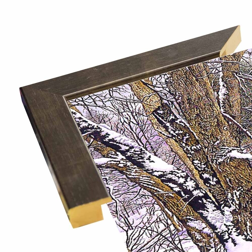 Woodland Winter-THEWIN9641 Print 25"x36.75" by Thelma Winter