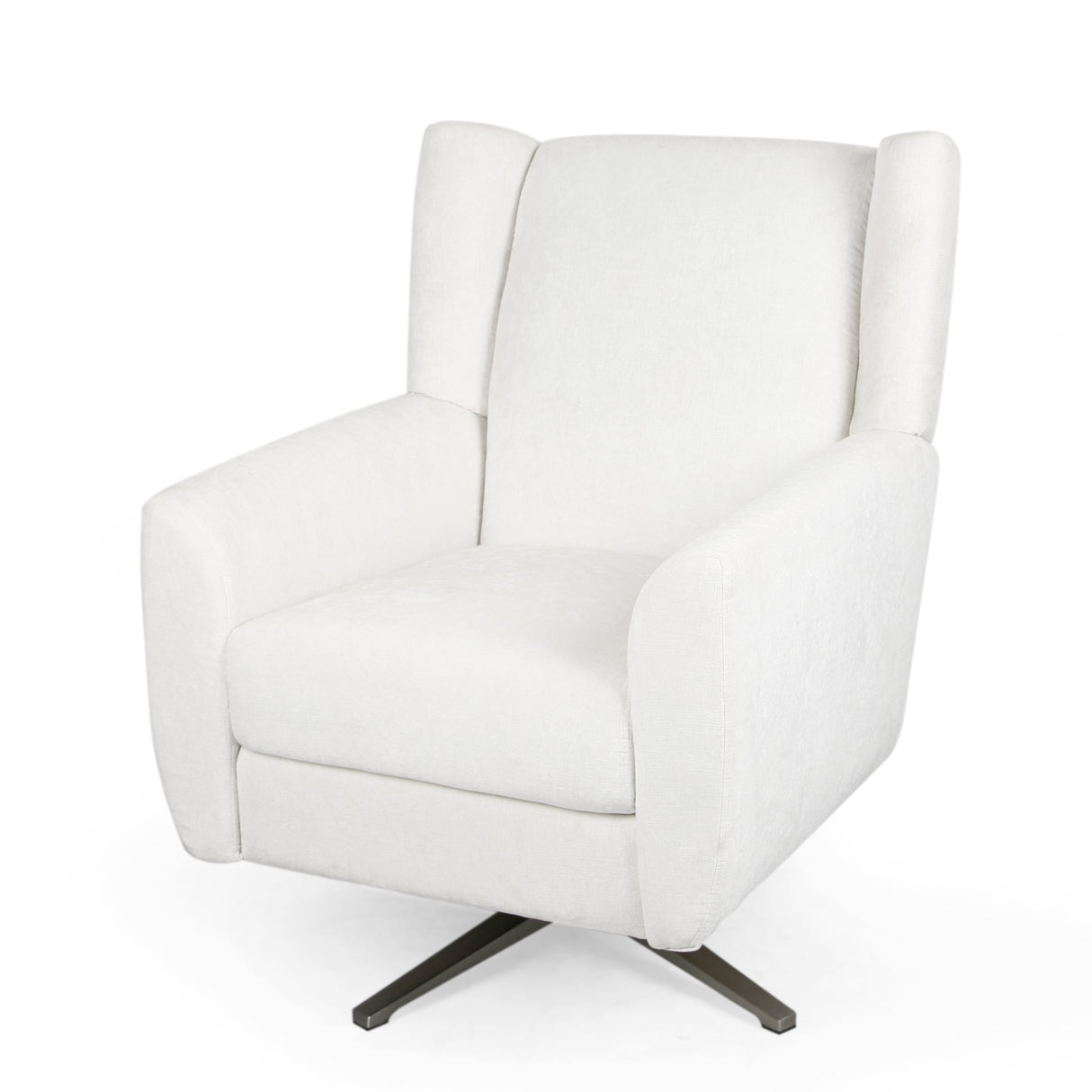 Woodmere Fabric Swivel Chair by Christopher Knight Home - 29.50" W x 34.75" D x 39.00" H