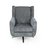 Woodmere Fabric Swivel Chair by Christopher Knight Home - 29.50" W x 34.75" D x 39.00" H