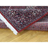 Wool And Silk Fine Persian Bidjar 350 Kpsi Kork Wool Rug