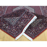 Wool And Silk Fine Persian Bidjar 350 Kpsi Kork Wool Rug