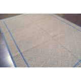 Wool Embossed Rug (7'7'' x 10'3'') - 9'9'' x 14'0''