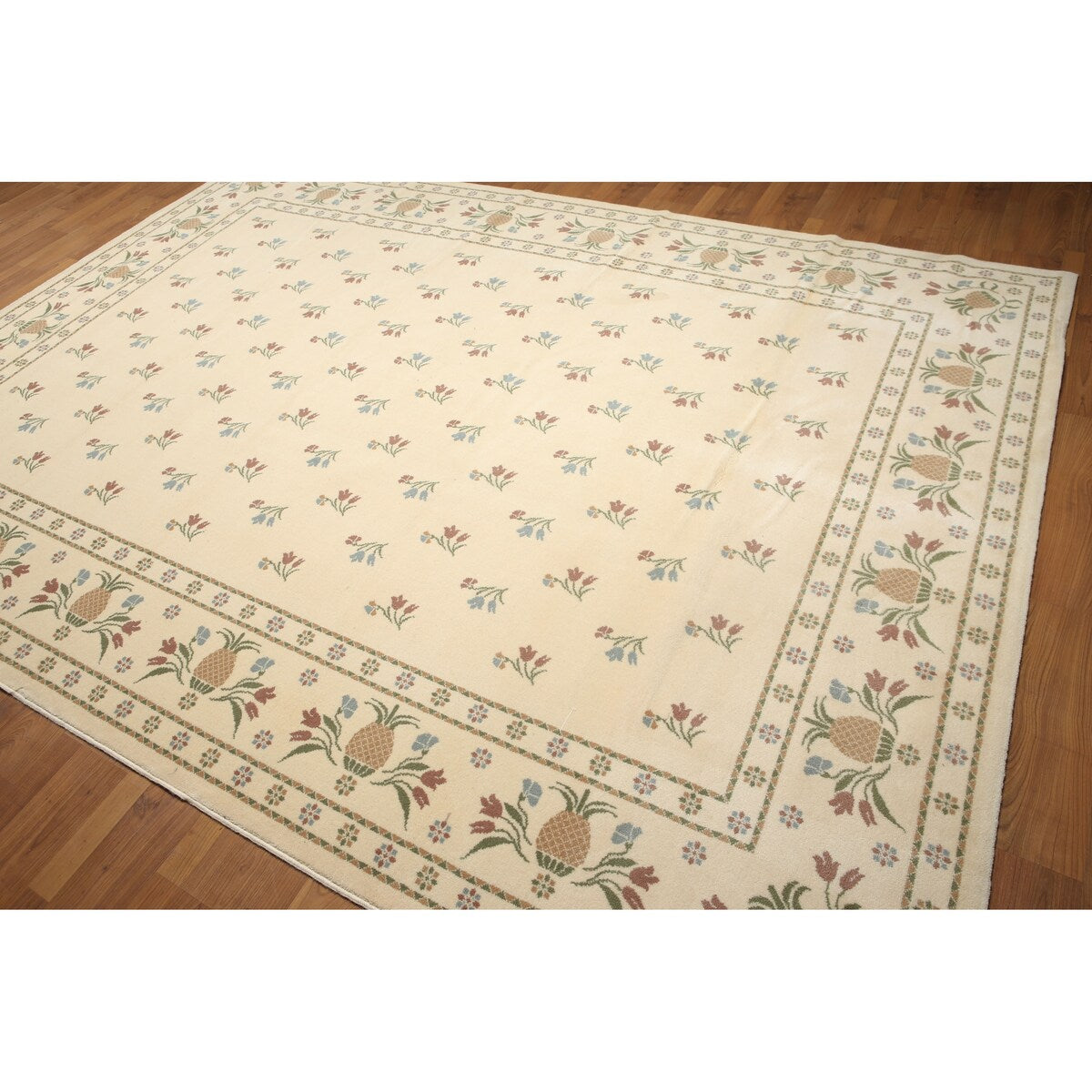 Wool Traditional Oriental Area Rug (8x10) - 8'6" x 11'6"