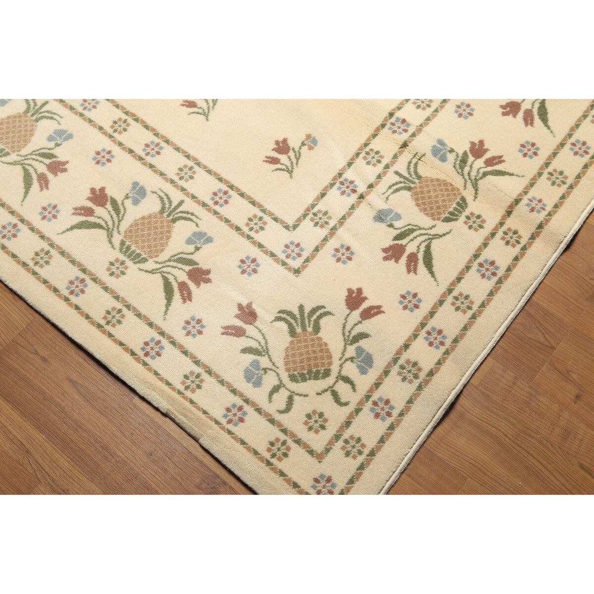 Wool Traditional Oriental Area Rug (8x10) - 8'6" x 11'6"