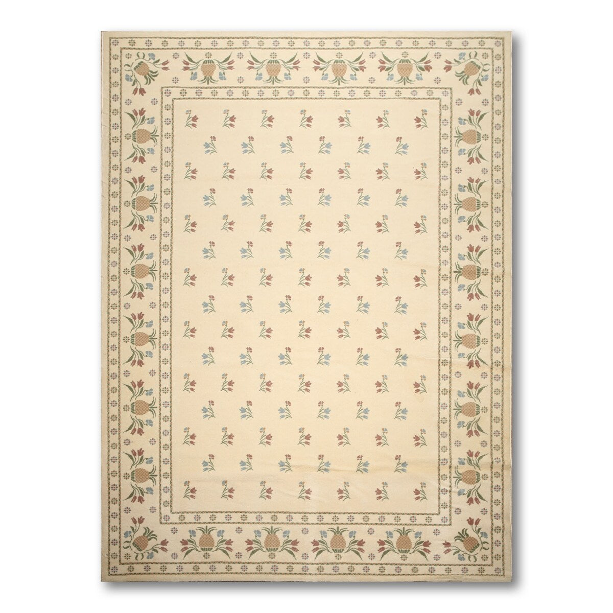 Wool Traditional Oriental Area Rug (8x10) - 8'6" x 11'6"