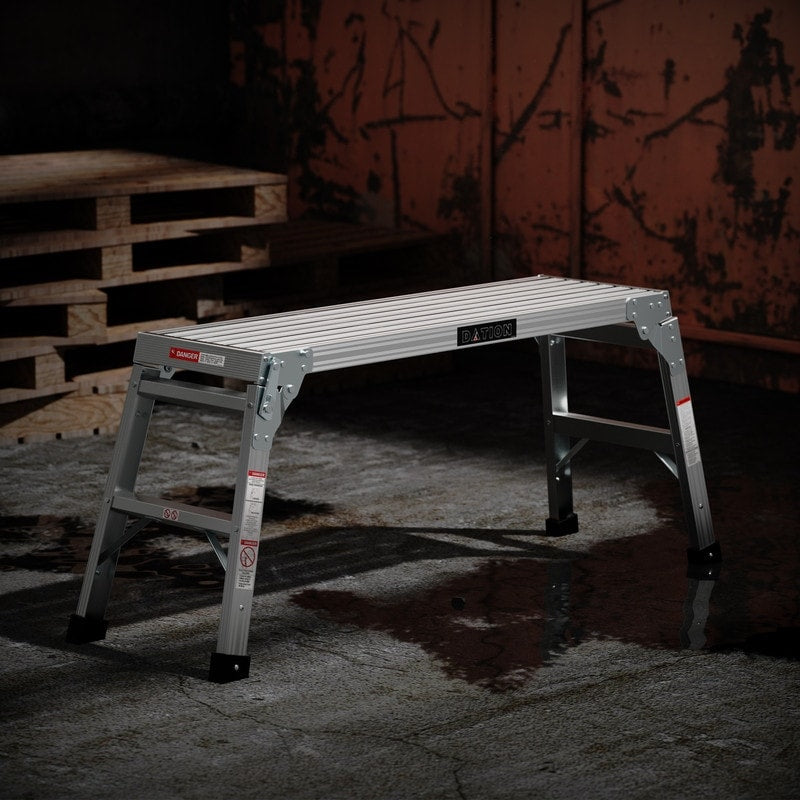 Work Platform Aluminum Step Ladder Drywall Folding Step Stool