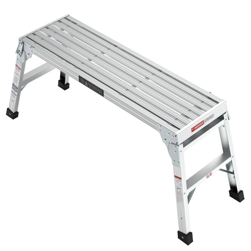 Work Platform Aluminum Step Ladder Drywall Folding Step Stool