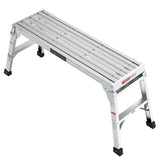 Work Platform Aluminum Step Ladder Drywall Folding Step Stool