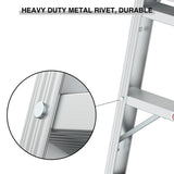 Work Platform Aluminum Step Ladder Drywall Folding Step Stool