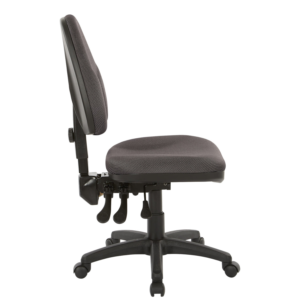 Dual-function Upholstered Cushioned Ergonomic Task Chair