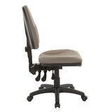 Dual-function Upholstered Cushioned Ergonomic Task Chair
