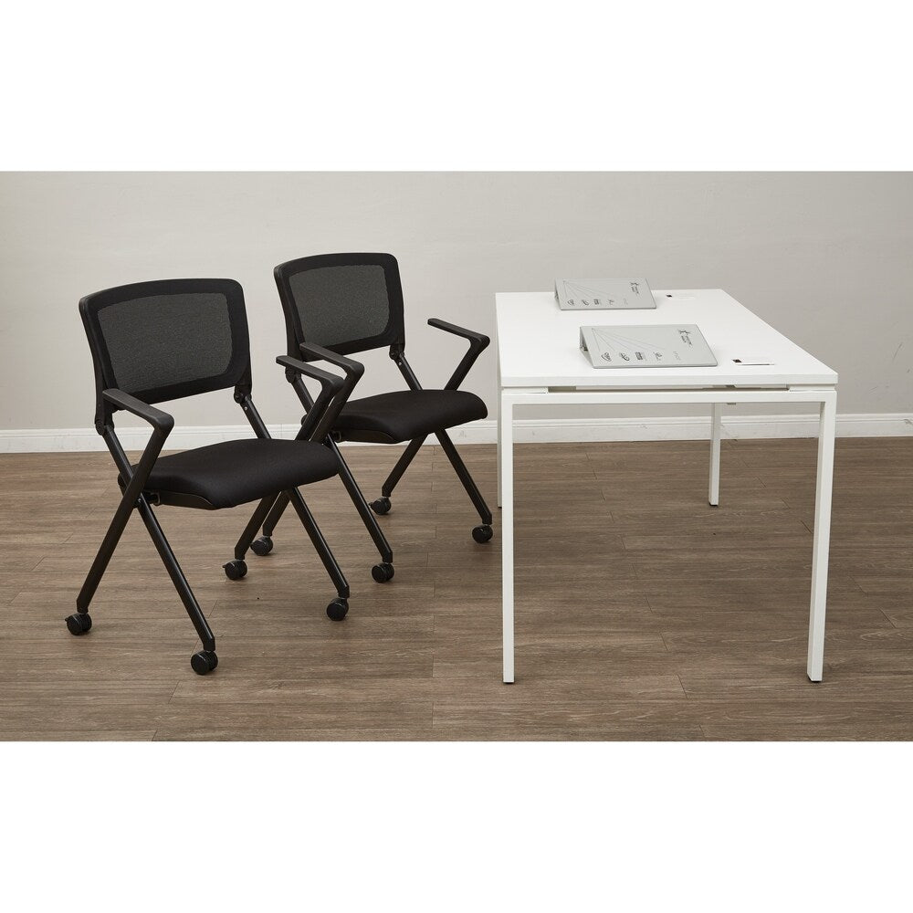 Folding Chair with breathable Mesh Back