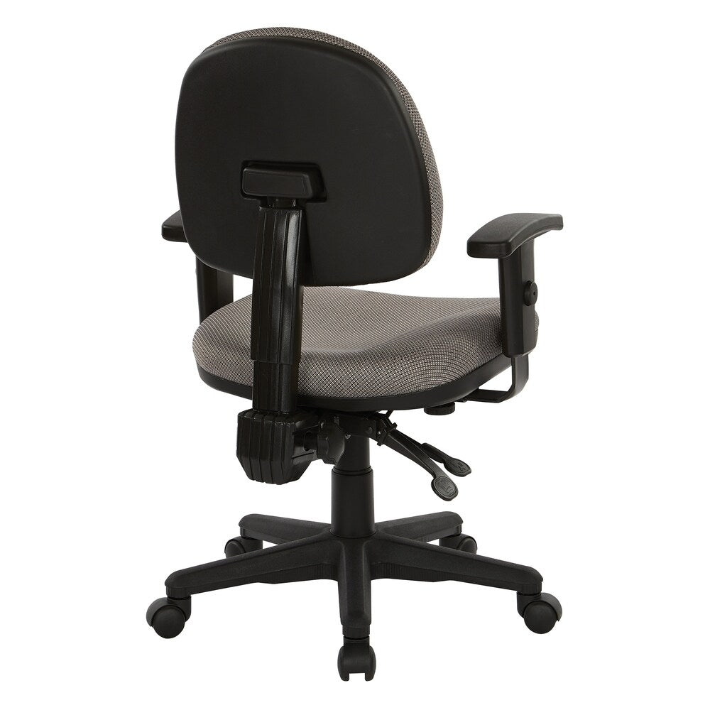 Sculpted Ergonomic Fabricated Office Chair
