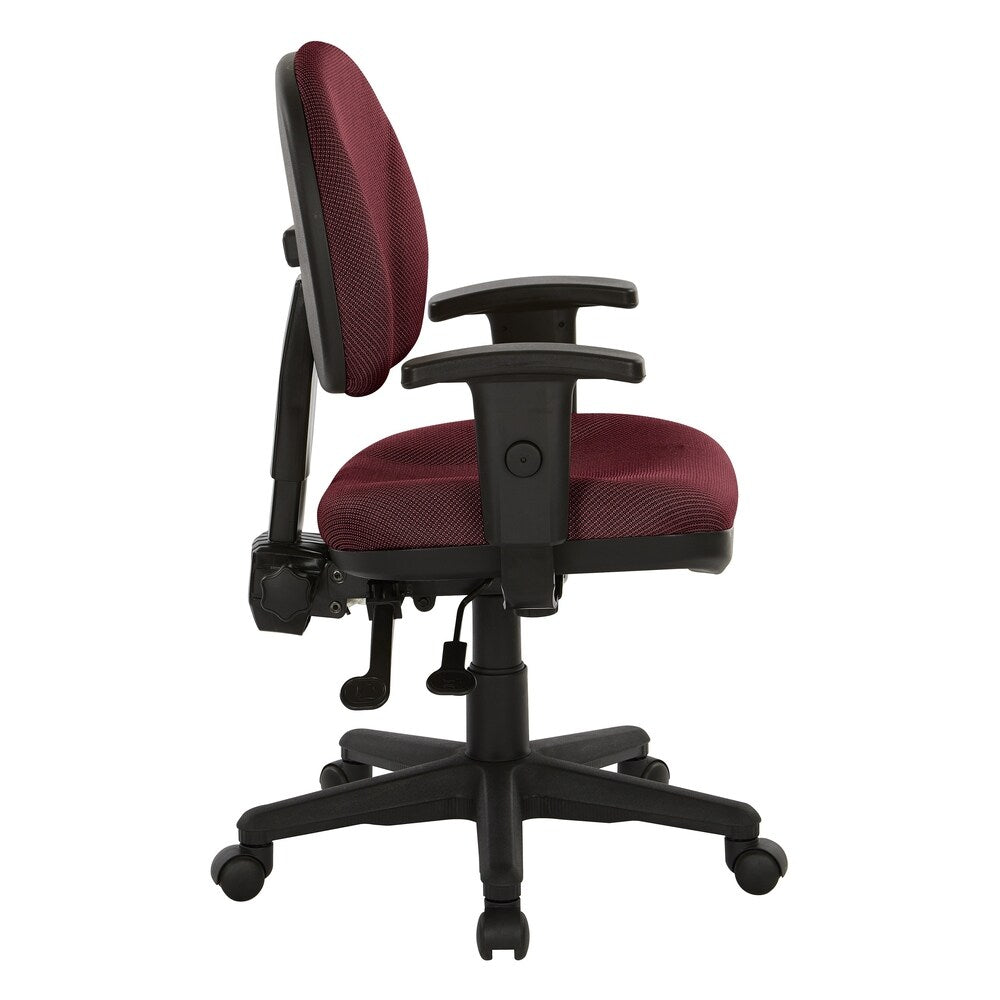 Sculpted Ergonomic Fabricated Office Chair