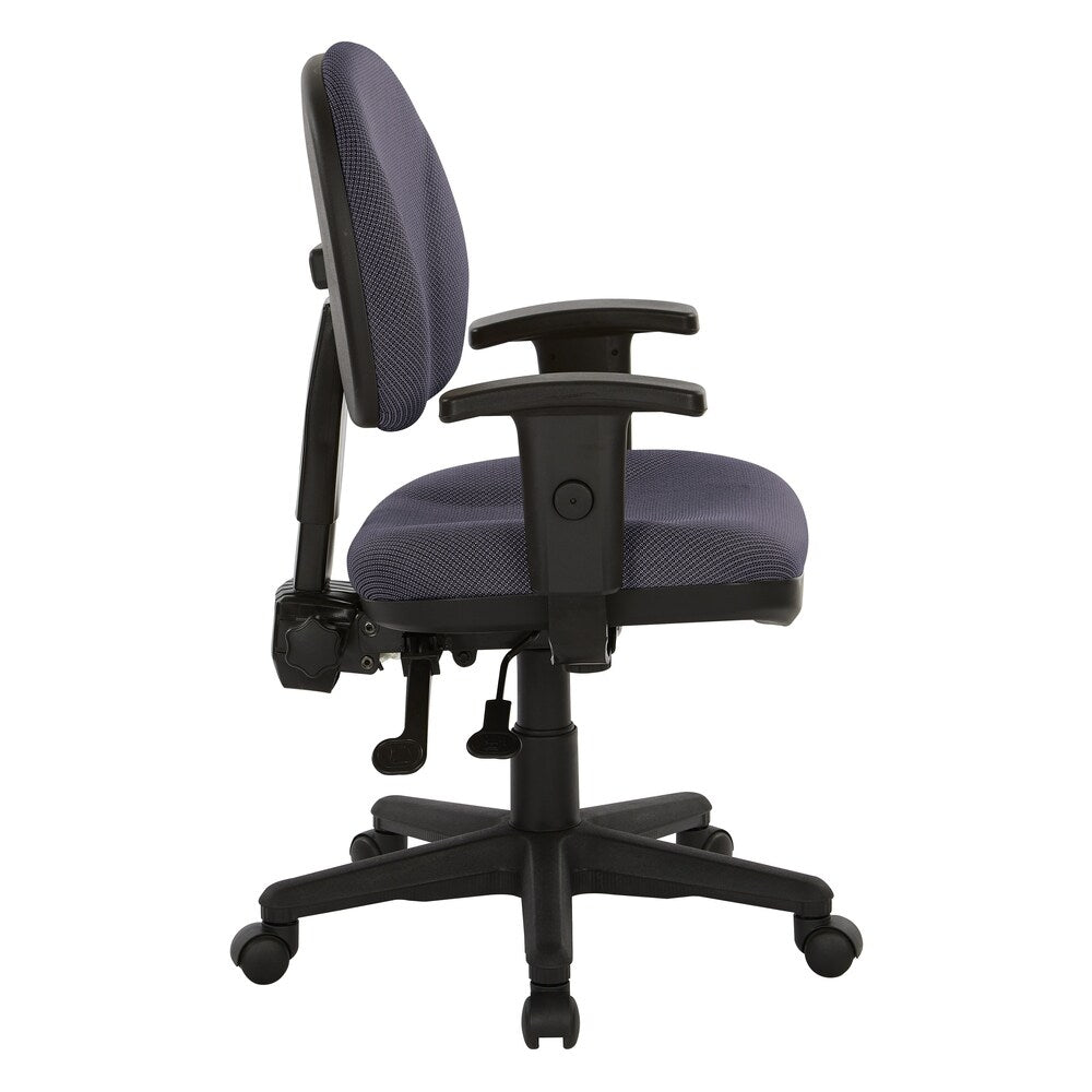 Sculpted Ergonomic Fabricated Office Chair