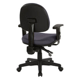 Sculpted Ergonomic Fabricated Office Chair