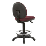 Sculptured Fabricated Seat and Back Drafting Chair