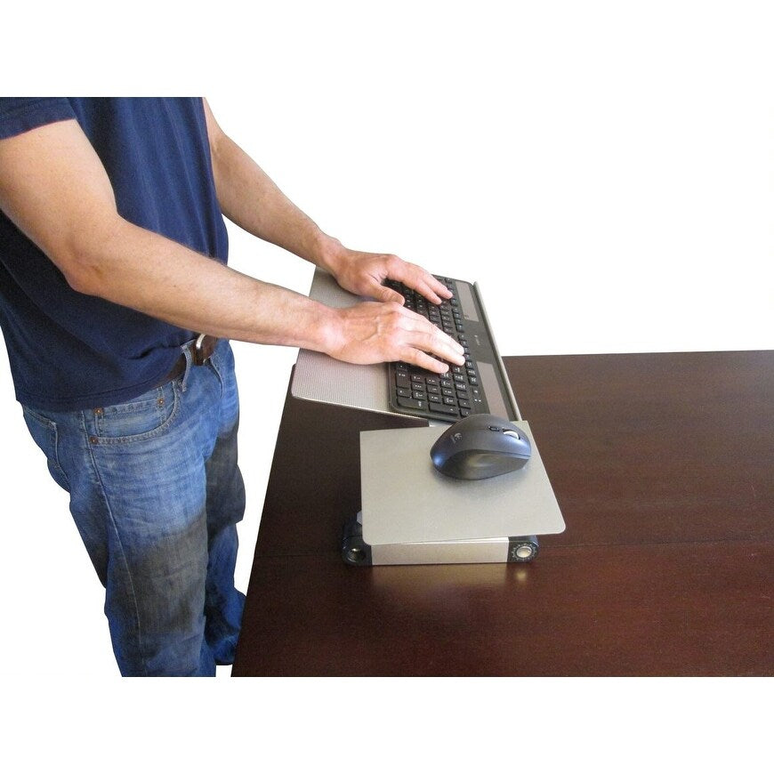 Standing desk for keyboard and mouse sales