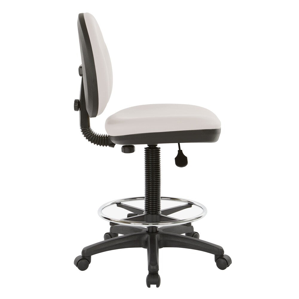 Upholstered Drafting Chair