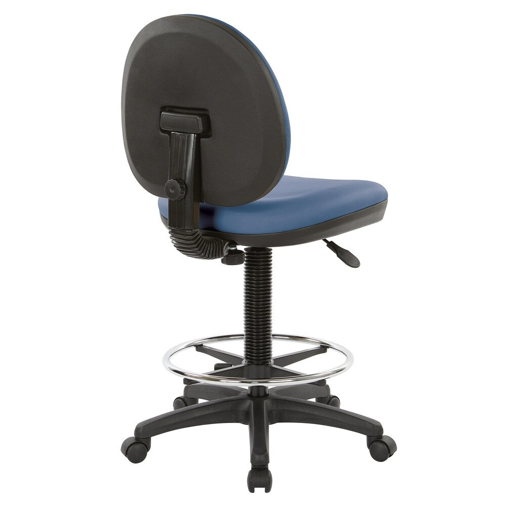 Upholstered Drafting Chair