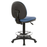 Upholstered Drafting Chair